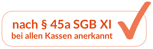 Zuhause Betreut anerkannt nach §45a SGB XI